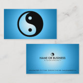 青い白熱陰陽 名刺 (正面/裏面)