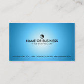 青い白熱陰陽 名刺 (裏面)