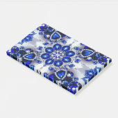 青い白色のノート ポストイット (アングル)