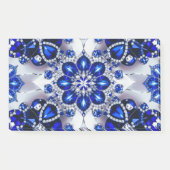 青い白色のノート ポストイット (正面)