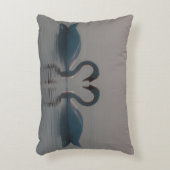 青い白鳥は愛に違いない アクセントクッション (正面(垂直))