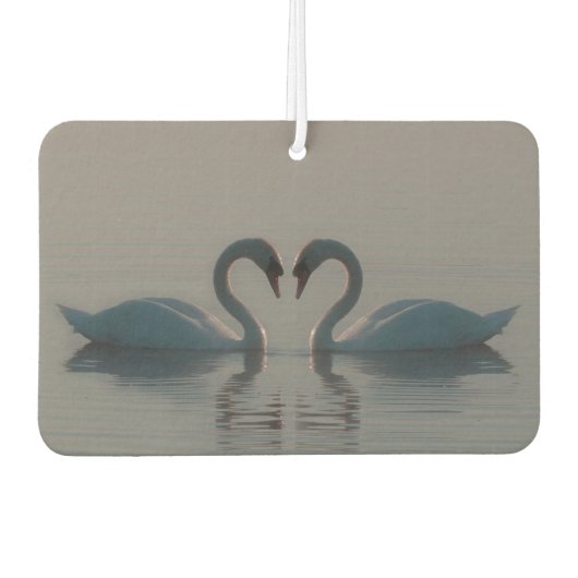 青い白鳥は愛に違いない カーエアーフレッシュナー (正面)