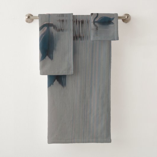 青い白鳥は愛に違いない バスタオルセット (インサイチュ)