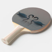青い白鳥は愛に違いない 卓球ラケット (正面アングル)