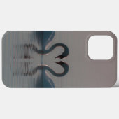 青い白鳥は愛に違いない Case-Mate iPhoneケース (裏面 (横))