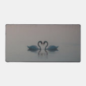 青い白鳥 デスクマット (正面)