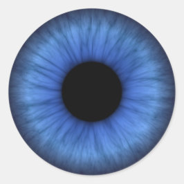 青い目が可愛い ラウンドシール