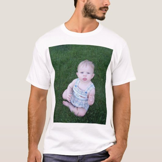 青い目のエンドウ豆 Tシャツ (正面)