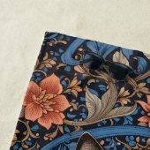 青い目のシャム猫ウィリアム・モリスインスパイア ビーチタオル (インサイチュ)