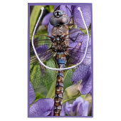 青い目のダーナトンボの花 スモールペーパーバッグ (裏面)