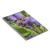 青い目のダーナトンボの花 ノートブック (右側)