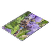 青い目のダーナトンボの花 ノートブック (左側)