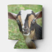 青い目のニゲリエン矮性乳製品ヤギ 缶クーラー (裏面)