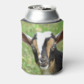 青い目のニゲリエン矮性乳製品ヤギ 缶クーラー (缶裏面)