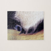 青い目のピント ジグソーパズル (横)