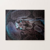 青い目のヘビのジグソーパズル ジグソーパズル (横)