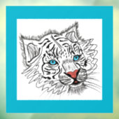 青い目のベビー虎 ウィンドウサイン (シート3)