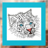 青い目のベビー虎 ウィンドウサイン (シート2)