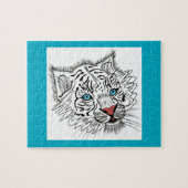青い目のベビー虎 ジグソーパズル (横)