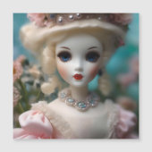 青い目のヴィンテージ人形 (正面)