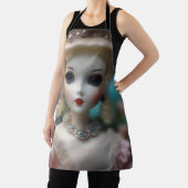 青い目のヴィンテージ人形 エプロン (インサイチュ)