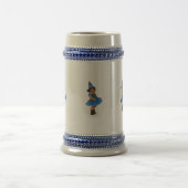 青い目の亜麻 ビールジョッキ (中央)