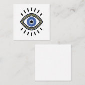 青い目の保護ビーズamuletギリシャの伝統 ノートカード (正面/裏面)