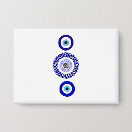 青い目の保護ボタン 缶バッジ