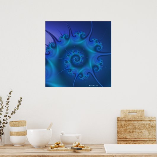 青い目の海 ポスター (キッチン)