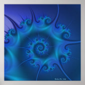 青い目の海 ポスター (正面)