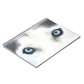 青い目の犬は風を見ることができます ノートブック (左側)