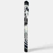 青い目の狼の夜の芸術 Case-Mate iPhoneケース (裏面 / 右)