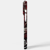 青い目の狼の夜の芸術 Case-Mate iPhoneケース (裏面 / 左)