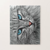 青い目の猫ジグソーギフト ジグソーパズル (縦)