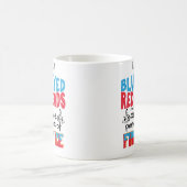 青い目の赤毛のおもしろいなコーヒー・マグのギフト コーヒーマグカップ (中央)