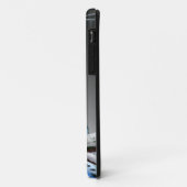 青い目の雪のフクロウ Case-Mate iPhoneケース (裏面/左)