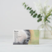 青い目の馬 名刺 (スタンド正面)