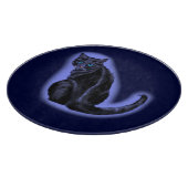 青い目の黒猫切り板 カッティングボード (角)