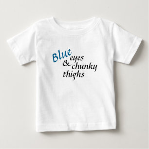 青い目のTシャツ ベビーTシャツ
