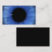 青い目はかわいいです 名刺 (正面/裏面)