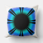 青い目は救と救済い クッション (正面)