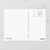 青い目をしたふわふわの猫 ポストカード (裏面)