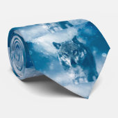 青い目をしたオオカミ ネクタイ (ロール)