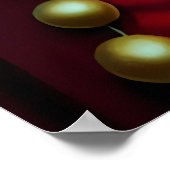 青い目をしたサンタクロース | AIアートポスター ポスター (角)