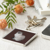 青い目をしたシャム猫 キーホルダー (側面)