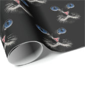 青い目をしたペルシャ猫 ラッピングペーパー (ロールコーナー)