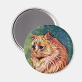 青い目をしたマーマレード猫 マグネット (正面/裏面)