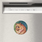 青い目をしたマーマレード猫 マグネット (インサイチュ (食洗機))