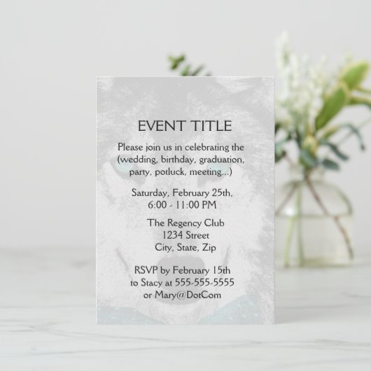 青い目をした狼 招待状 (スタンド正面)