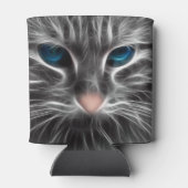 青い目をした猫の素敵な顔 缶クーラー (裏面)